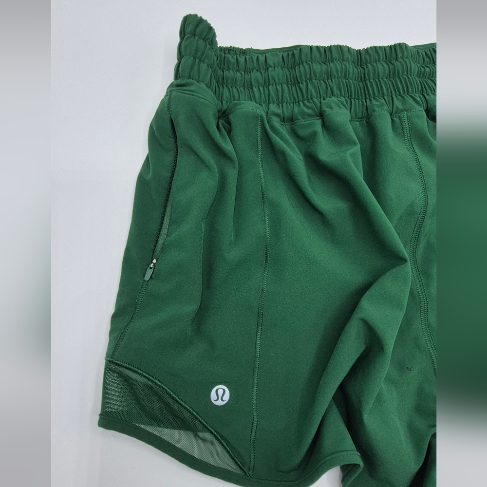 lululemon athletica Dark Green Athletic Shorts - Picture 3 of 6